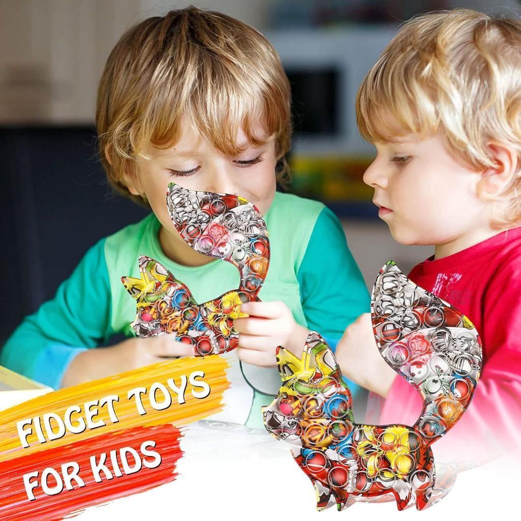 Skisneostype Push Bubble Poppet Fidget Toys Set