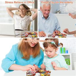 Skisneostype Push Bubble Poppet Fidget Toys Set