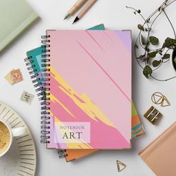 ASYOUWISH A5 Spiral Bound Lined Notebook