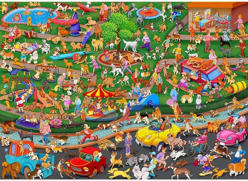 Bowtus...Puzzle -1000 Pcs...Malpuzzle for Children
