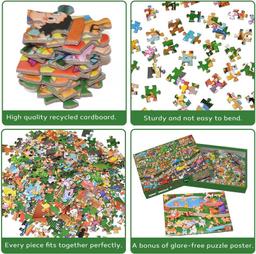 Bowtus...Puzzle -1000 Pcs...Malpuzzle for Children
