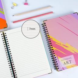ASYOUWISH A5 Spiral Bound Lined Notebook Premium