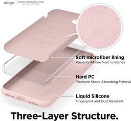 Elago Liquid Silicone iPhone SE 2020 Case, Silicone Case, Compatible with Apple iPhone SE 2020