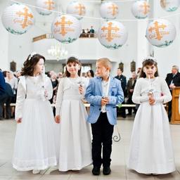 6 Pieces Baptism Decorations Paper Lantern