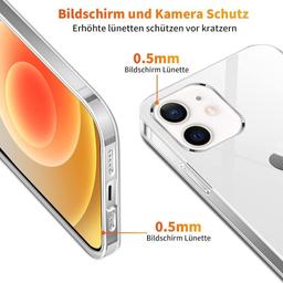RSTTY Crystal Clear Case for iPhone 12 Mini