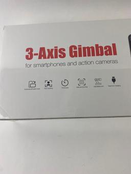 3-Axis Gimbal Stabilizer for Video Recording with Face Object Tracking, $109.99 MSRP (BRAND NEW)