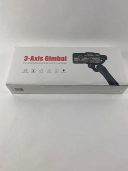 3-Axis Gimbal Stabilizer for Video Recording with Face Object Tracking, $109.99 MSRP (BRAND NEW)