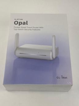Opal GL-SFT1200 Secure Travel WiFi Router AC1200 Dual Band Gigabit Ethernet, $105.00 MSRP(BRAND NEW)