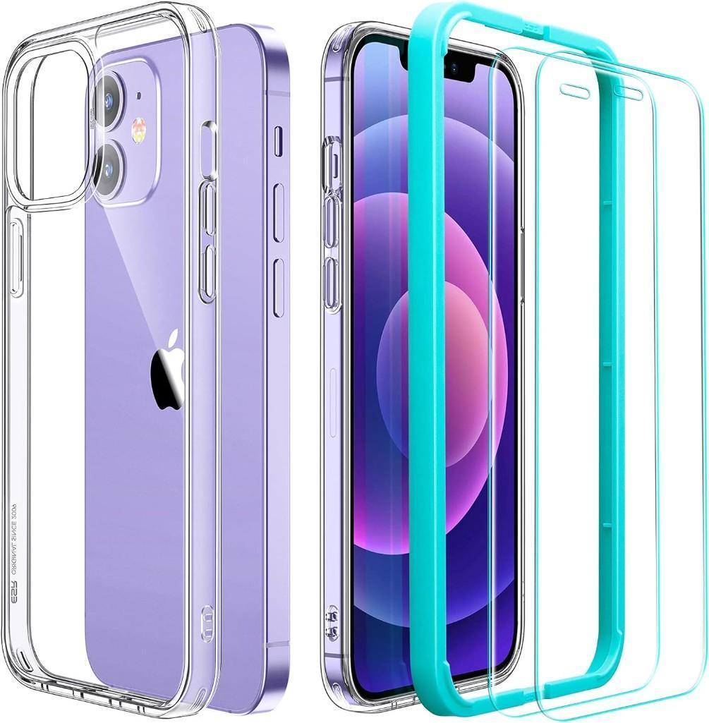 ESR Clear Hybrid Case and Tempered Glass