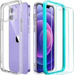 ESR Clear Hybrid Case and Tempered Glass