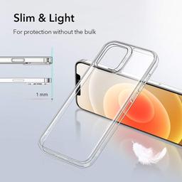 ESR Clear Hybrid Case and Tempered Glass