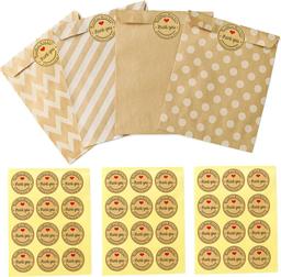 Advent Calendar for Filling, 24 Paper Candy Bags