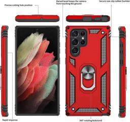 LeYi Case for Samsung Galaxy S22 Ultra 5G Metal