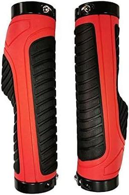 Nephit 2 Pairs Bicycle Handlebar Grips RED