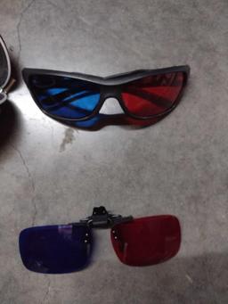 Red-Blue 3D Glasses