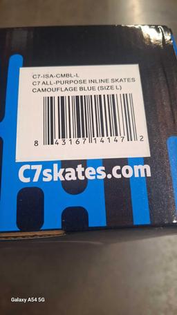 C7 Adjustable Inline Skates, $34.99 MSRP