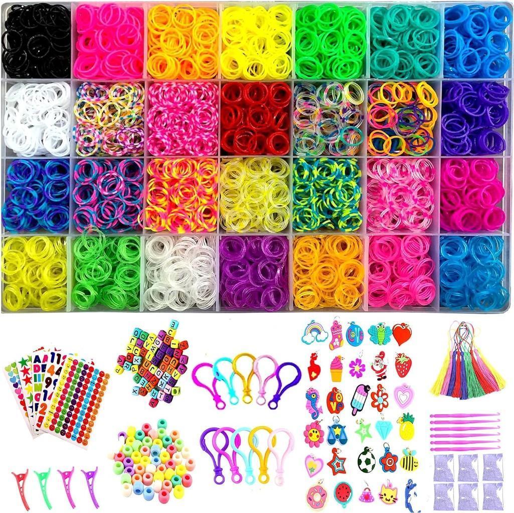 Rubber Bands for Bracelet Making Kit DIY Art Craft Kit, $19.99 MSRP