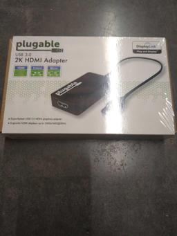 Plugable USB 3.0 to HDMI Video Graphics Adapter with Audio for Multiple Monitors, $69.99 MSRP