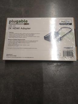 Plugable USB 3.0 to HDMI Video Graphics Adapter with Audio for Multiple Monitors, $69.99 MSRP