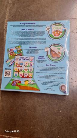 Potty Time Adventures - Farm Animals with 14 Wooden Block Potty Training Advent Game, $34.99 MSRP