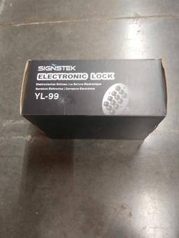 Signstek Keyless Entry Door Lock,Door Knob with Keypad, $54.49 MSRP