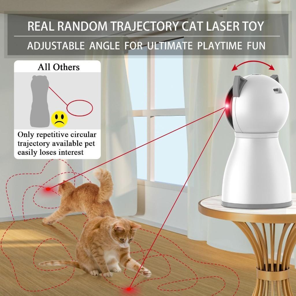 Laser Cat Toys for Indoor Cats, Real Random Trajectory Motion Activated, $39.99 MSRP