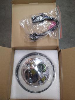 7 inch LED Headlight Fog Passing Lights DOT Kit, $121.99 MSRP