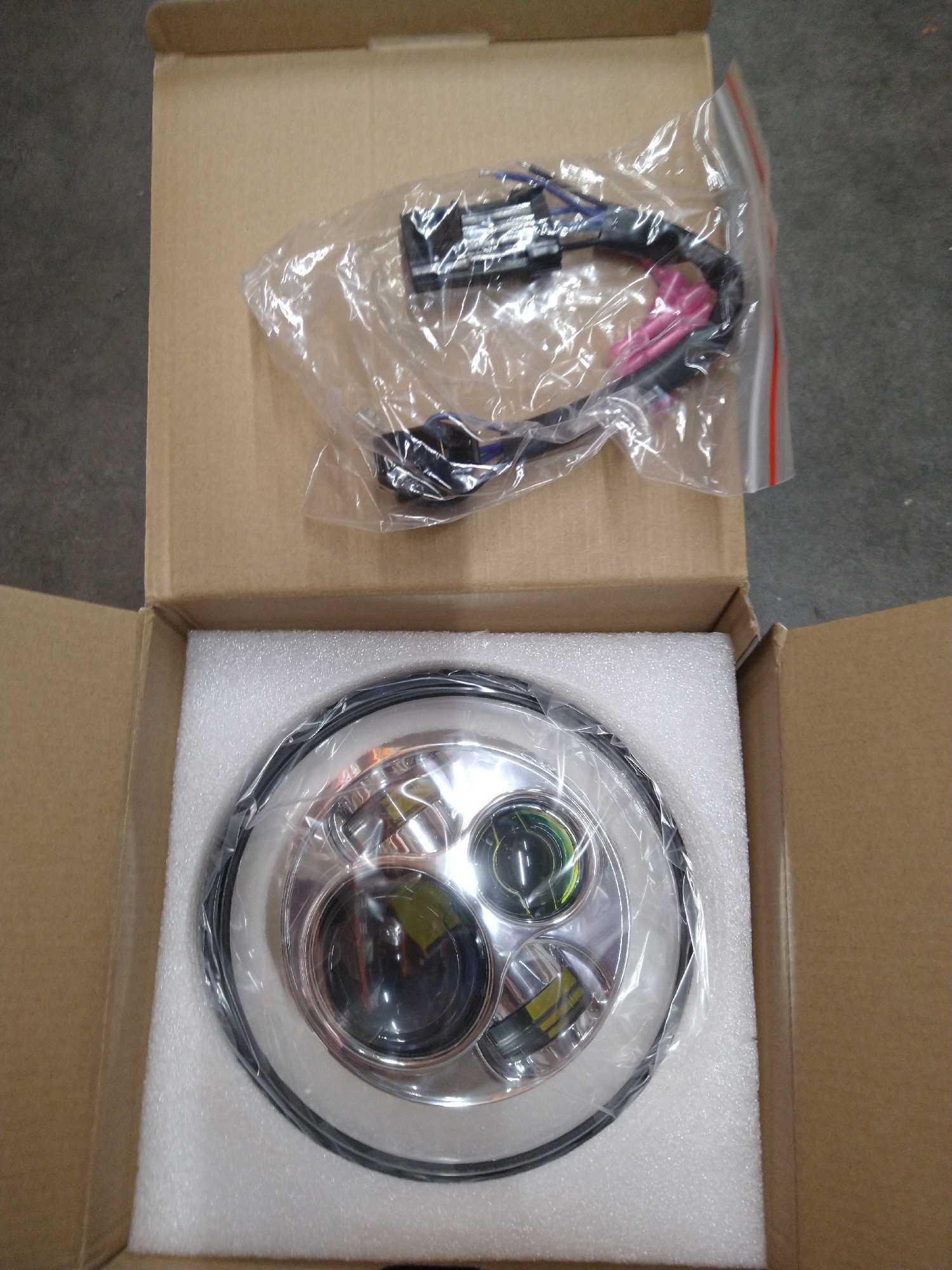 7 inch LED Headlight Fog Passing Lights DOT Kit, $121.99 MSRP
