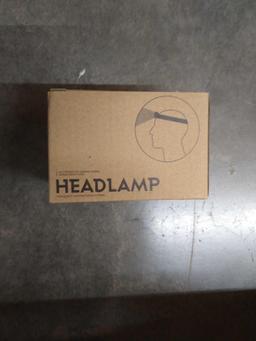2 Pack Rechargeable Super Bright LED Headlamp High Lumen, $44.99 MSRP