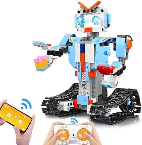 AOKESI Building Block Robot Kits for Kids Remote & APP Control, $39.99 MSRP