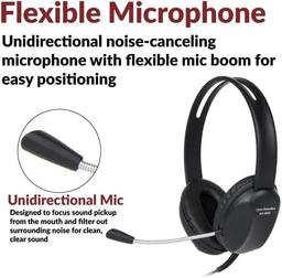 Cyber Acoustics Stereo USB Headset (AC-4006), Noise Canceling Microphone for PC & Mac, $24.99 MSRP