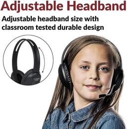 Cyber Acoustics Stereo USB Headset (AC-4006), Noise Canceling Microphone for PC & Mac, $24.99 MSRP