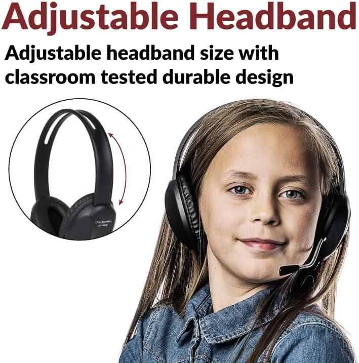 Cyber Acoustics Stereo USB Headset (AC-4006), Noise Canceling Microphone for PC & Mac, $24.99 MSRP