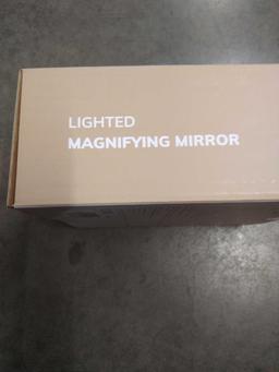 AEVO 10X Magnifying Makeup Mirror with Lights, 30-LED Vanity Mirror, $39.99 MSRP
