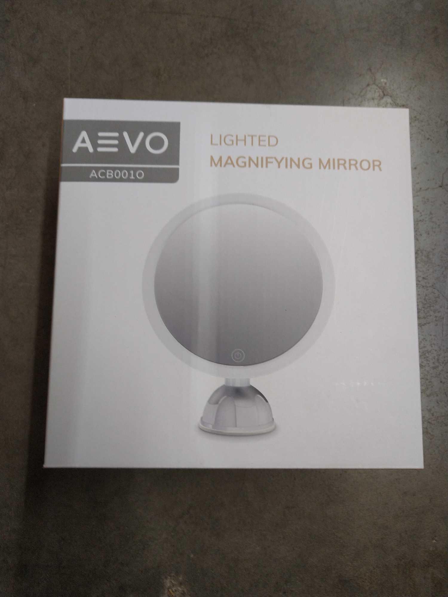 AEVO 10X Magnifying Makeup Mirror with Lights, 30-LED Vanity Mirror, $39.99 MSRP