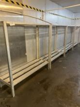 (4) Two shelf Cooler Racks.  Your bid X 4