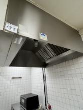 6' Stainless Updraft Hood