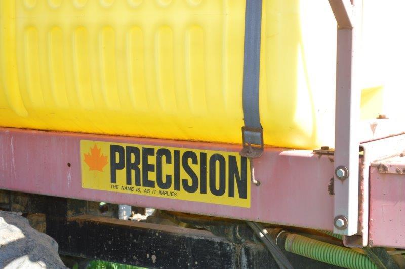 Precision 750 gallon sprayer w/ tandem axle, 60' boom, hyd. unfold, 540 PTO drive pump, hand rinse t