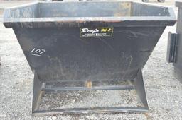 skid mount 2 yd dumpster