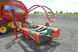 Kvernland UV7581 Silawrap bale wrapper w/ Kvernland 7593 wrap moniter system, 3pt, serial# 758125849