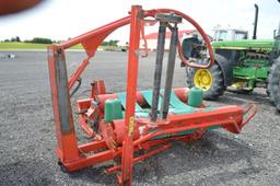 Kvernland UV7581 Silawrap bale wrapper w/ Kvernland 7593 wrap moniter system, 3pt, serial# 758125849