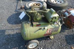 Ward air compressor w/ Doerr 1 phase motor