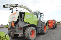 '04 Claas 870 Speedstar chopper w/ 4,851/4,046 hrs, kernel processor, autolube, 4wd, 800/65R32 front