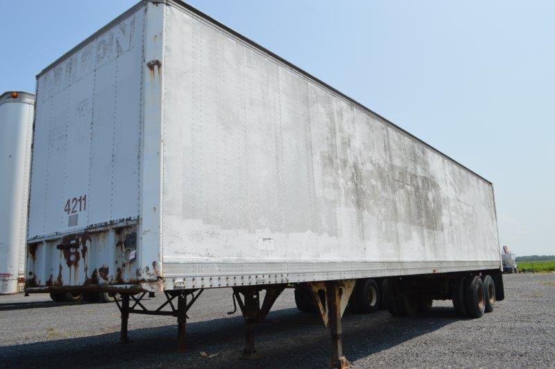 '98 Budd 45' enclosed storage trailer (no title)