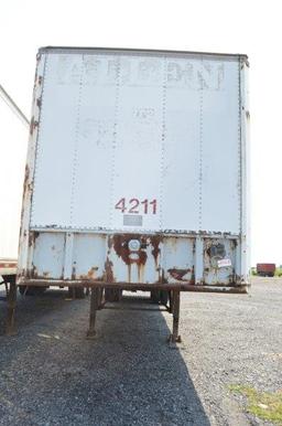 '98 Budd 45' enclosed storage trailer (no title)