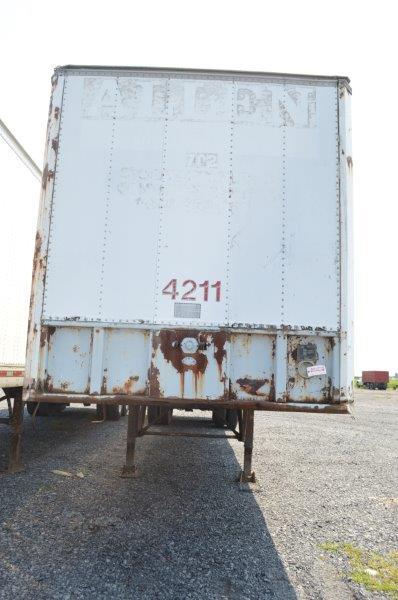 '98 Budd 45' enclosed storage trailer (no title)