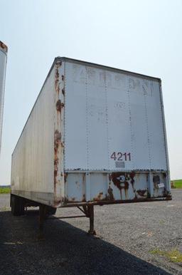 '98 Budd 45' enclosed storage trailer (no title)