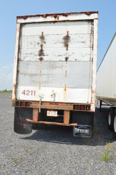 '98 Budd 45' enclosed storage trailer (no title)