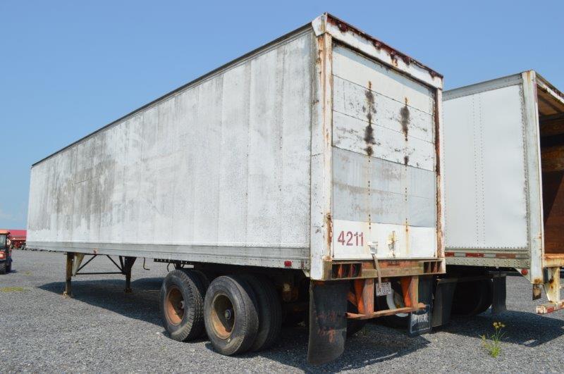 '98 Budd 45' enclosed storage trailer (no title)