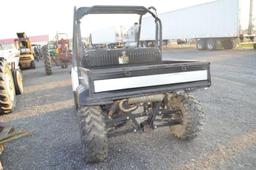 '09 JD 620I Special Edition gator, 4wd, 684 hrs, manual dumping bed, lights